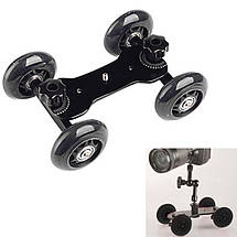 Візок AccPro ST-07B Dolly Kit Skater black, фото 5