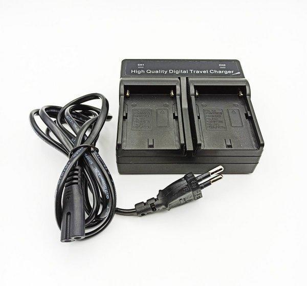 Пристрій Visico Double для двох Sony NP-F550, NP-F750, NP-F950, NP-F950