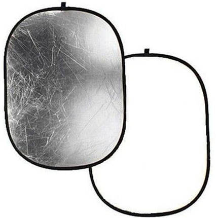 Відбивач Visico RD-019 2 в 1 white/silver (102х168см), фото 1