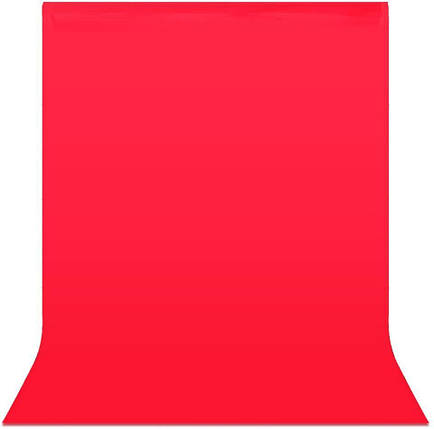 Фон студійний тканинний Visico PBM-1827 red 1,8х2,7м, фото 1