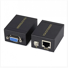 ПОДОВЖУВАЧ VGA ПО RJ45 ВИТІЙ ПАРІ АКТИВНИЙ, ДО 60М