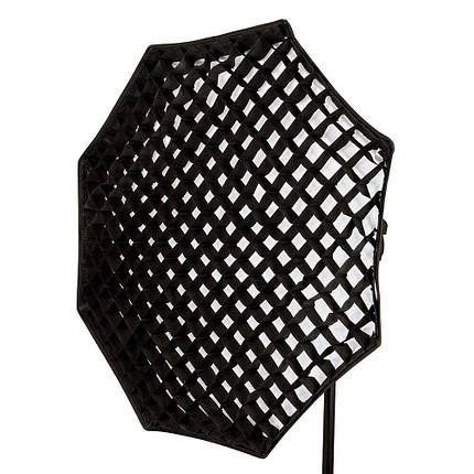 Софтбокс Октагон з сотами AccPro SB-120G (120см), фото 1