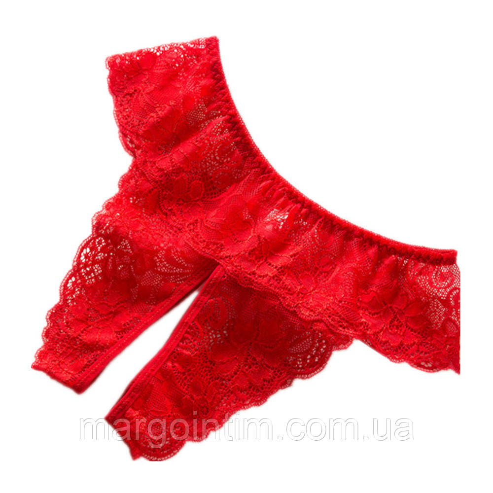 Жіночі трусики з доступом 46 ,48, 50 -52 розмір Еротичні трусики для рольових ігор, фото 1