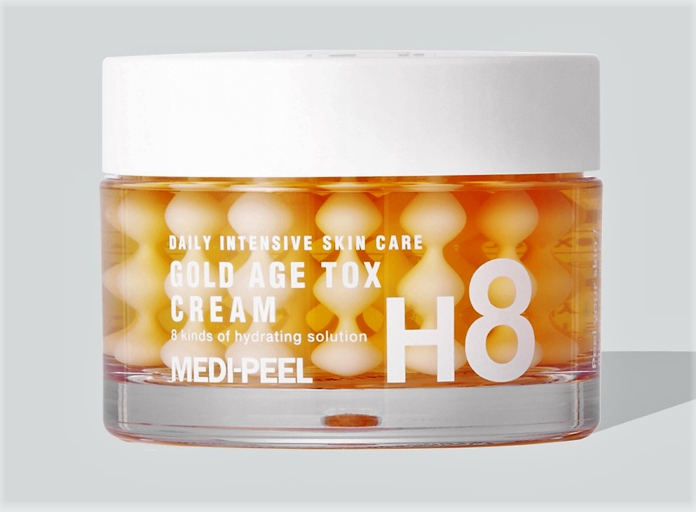 Антивросійний крем з екстрактом золотого шовкопряда Medi-Peel Gold Age Tox Cream 50 мл