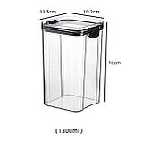 Місткість пластикова 1300 мл, фото 2