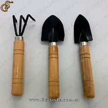 Інструменти для кімнатних рослин - "Gardening Tools" - 3 шт