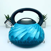 Чайник из нержавеющей стали 3 л Maestro MR-1321-Blue