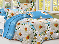 Полуторное постельное белье 150х220 Ранфорс (13515) Постельное белье из хлопка Украинское постельное белье