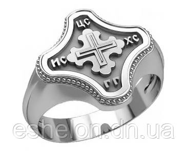 Кільце срібне Православне, фото 1