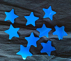 Аксесуари для свята конфеті Конфеті фігурне зірочки синя 50 грам