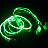 Навушники світні з мікрофоном Visible El Flowing Light Earphone AT-618, фото 2