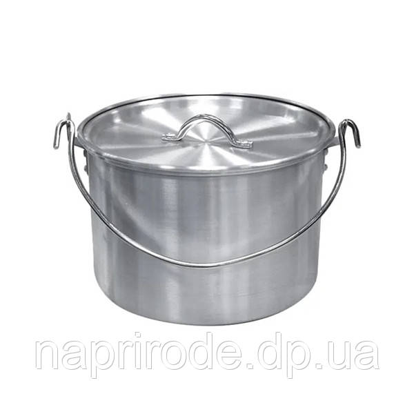 Котел алюмінієвий із кришкою Tramp 9 л UTRC-056