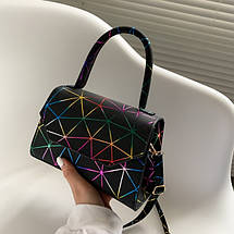 Жіноча Сумка Павутинка Чорна Диско, фото 3