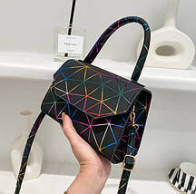 Жіноча Сумка Павутинка Чорна Диско, фото 2
