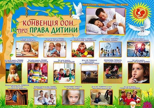 НП Плакат (школа) "Світ Поздоровлень А2"/конвенція оон про права дитини, фото 1