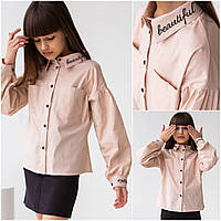 Блуза Beatrix для дівчаток тм BrilliAnt , розміри 122 - 164