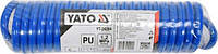 Шланг пневмат. спіральний поліуретан. YATO швидкоз'єднуваний; Ø= 6.5/ 10 мм, тиск 12 Bar, l= 5 м YT-24204