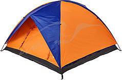 Кемпінговий намет Skif Outdoor Adventure II Orange-Blue 200x200 см