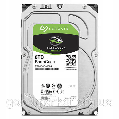 Жорстку диск Seagate BarraCuda 3,5" 8 TB (ST8000DM004) НОВИЙ, фото 2