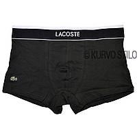 Чоловічі труси Lacoste, матеріал бавовна, колір чорний