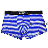 Чоловічі труси Lacoste, матеріал бавовна, колір синій в смужку