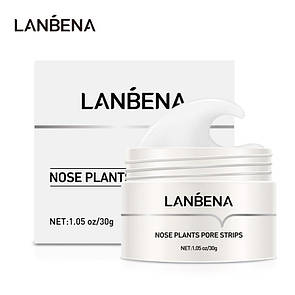 Уценка! Очисний засіб Lanbena Nose від вугрів і чорних цяток 30 g (м'ята коробка)