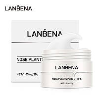 Очисний засіб Lanbena Nose від вугрів і чорних цяток 30 g і смужки 60 штук
