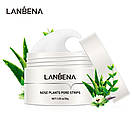 Очисний засіб Lanbena Nose від вугрів і чорних цяток 30 g і смужки, фото 2