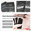 Смужка-пластир Lanbena Deep Cleansing Nose Strips для носа від чорних цяток з бамбуковим вугіллям (1 штука), фото 4