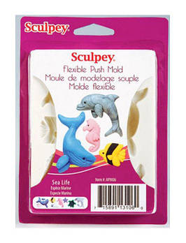 Прес-форма Sculpey Морська життя 125*95мм