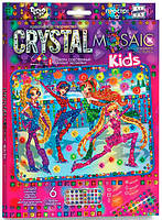 Набор для творчества DankoToys DT CRMk-01-02 Мозаика Crystal Mosaic Kids Гламурные красотки