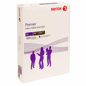Папір для принтера біла А4 80г/м 500л. XEROX PREMIER преміум клас А