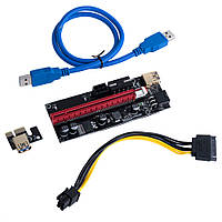 Райзер 1x to 16x PCI Express (Ver 009)