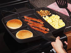 Magic Pan Сковорода Гриль Сковорідка 5 секцій, фото 3