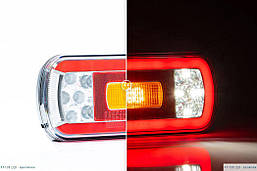 Фонарь задний Fristom FT-130 PM LED BAYONET 6 функций, фото 5
