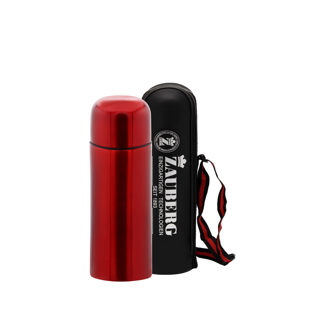 Термос з нержавіючої сталі Zauberg 0,3 л Red XBX-101 WR, фото 1