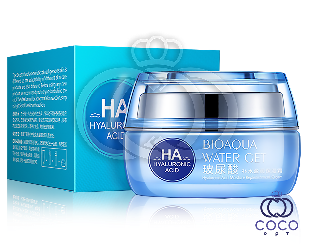Крем для обличчя Bioaqua Water Get Hyaluronic Acid Moisture Cream Replenishment