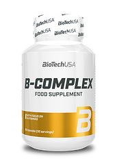 Комплекс вітамінів групи Б BioTech Vitamin B-complex (60 таб) біотеч