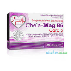 Магній Б6 Olimp Chela-Mag B6 Cardio (30 таб) олімп