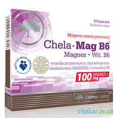 Магній Б6 Olimp Chela-Mag B6 (30 капс) олімп