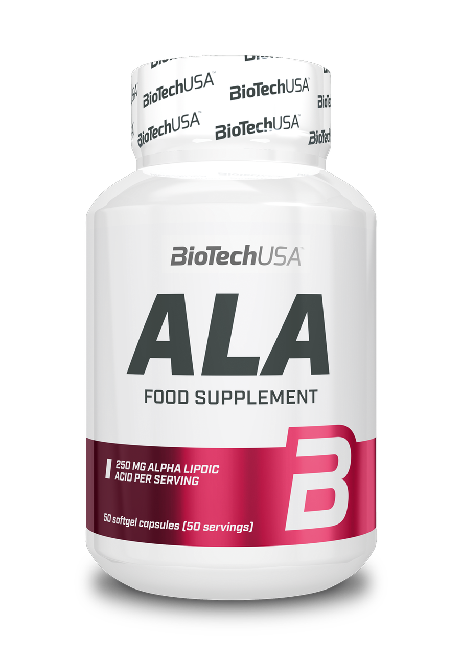 Альфа-ліпоєва кислота BioTech ALA 50 капс ала