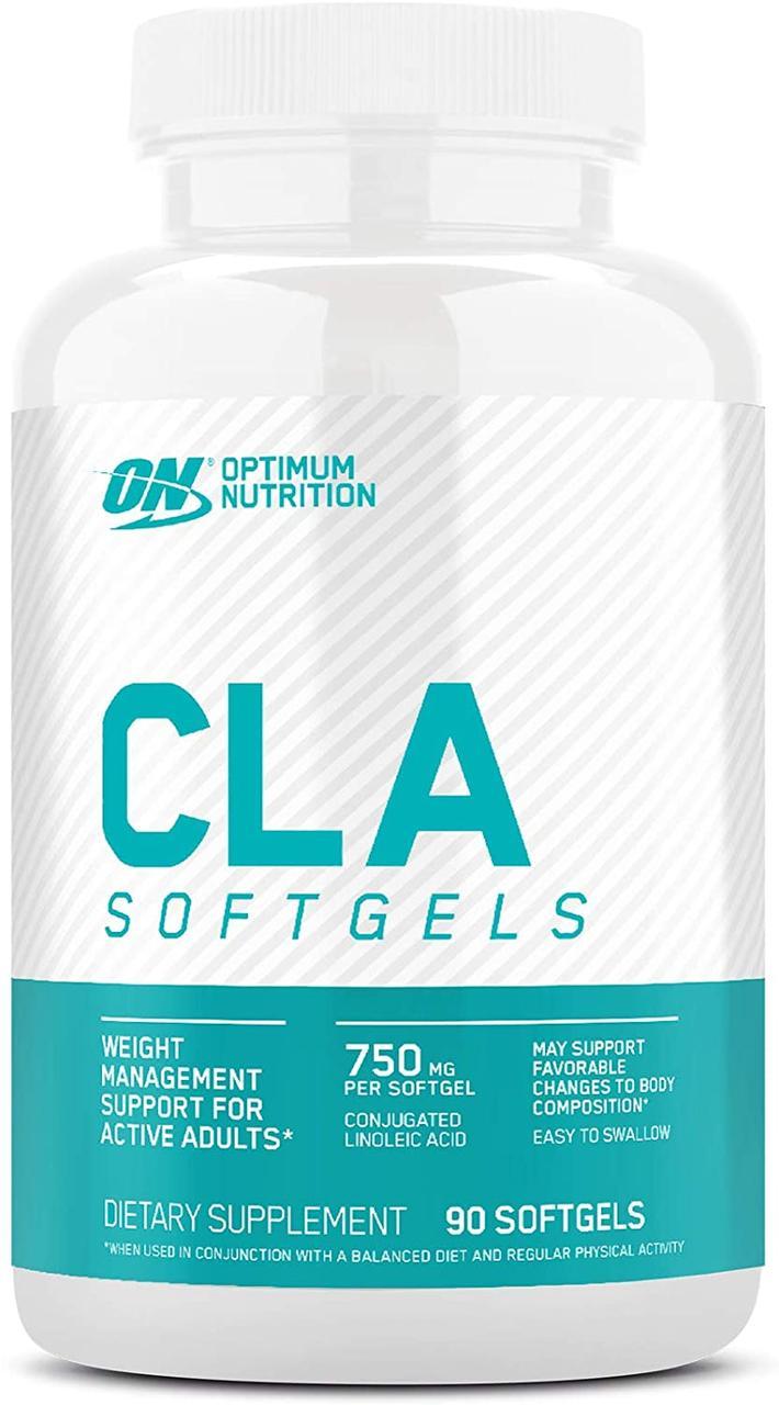Кон'юговані лінолева кислота Optimum Nutrition CLA (90 капс) оптимум цла