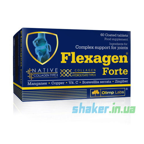 Хондропротектор Olimp Flexagen Forte (60 таб) олімп флексаген