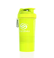 Шейкер спортивний SmartShake Original (600 мл) смартшейк Neon Yellow