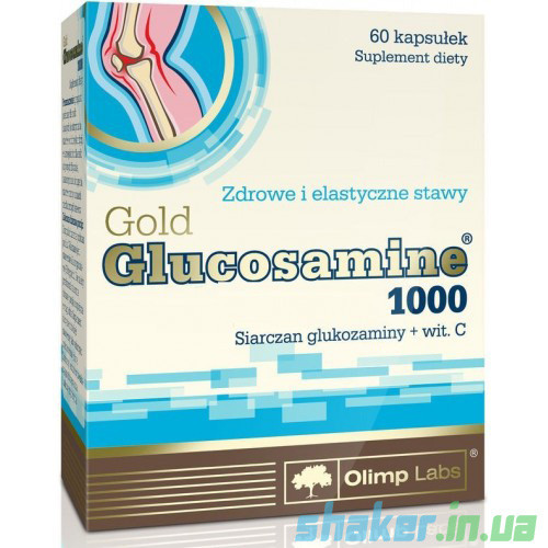 Глюкозамін Olimp Gold Glucosamine 1000 (60 капс) олімп