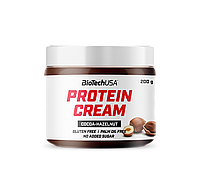 Натуральная арахисовая паста BioTech Protein Cream (200 г) биотеч cocoa-hazelnut