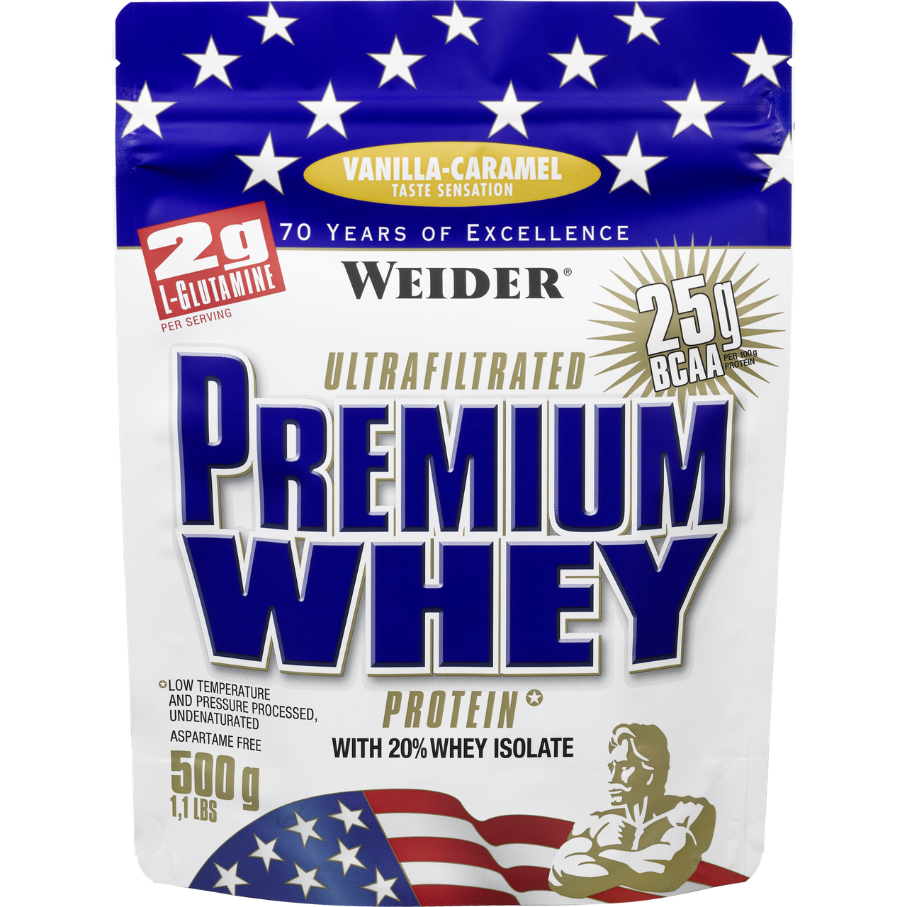 Сироватковий протеїн концентрат Weider Premium Whey Protein (500 г) Вейдер преміум вей chocolate-nougat