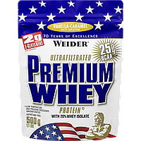 Сывороточный протеин концентрат Weider Premium Whey Protein (500 г) вейдер премиум вей chocolate-nougat