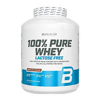 Сывороточный протеин концентрат BioTech 100% Pure Whey Lactose Free (2270 г) биотеч пур вей печенье крем