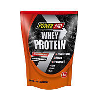 Сывороточный протеин концентрат Power Pro Whey Protein (2 кг) павер про вей банан та суниця